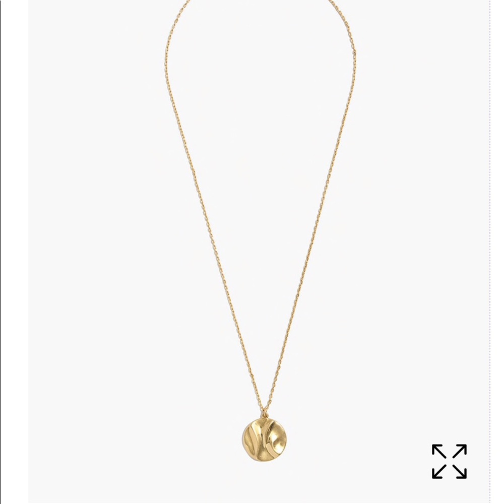 Madewell sunnyside coin necklace